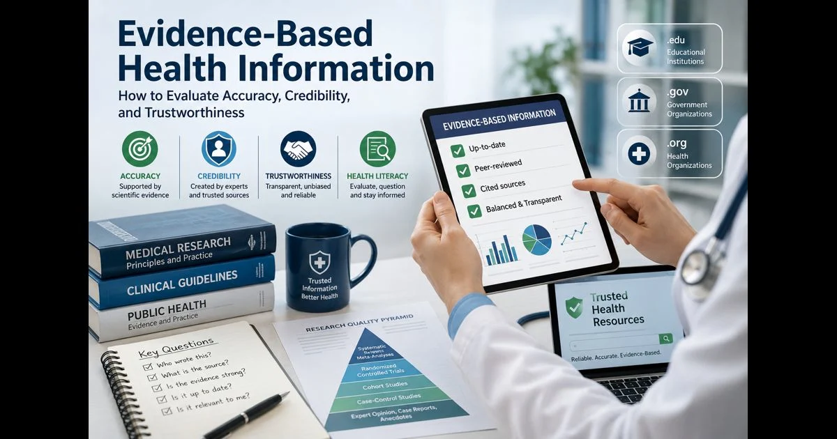 Evidence-Based Health Information