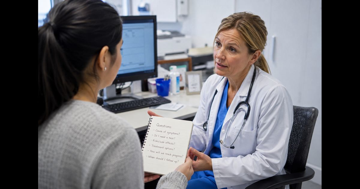 questions to ask at a doctor appointment